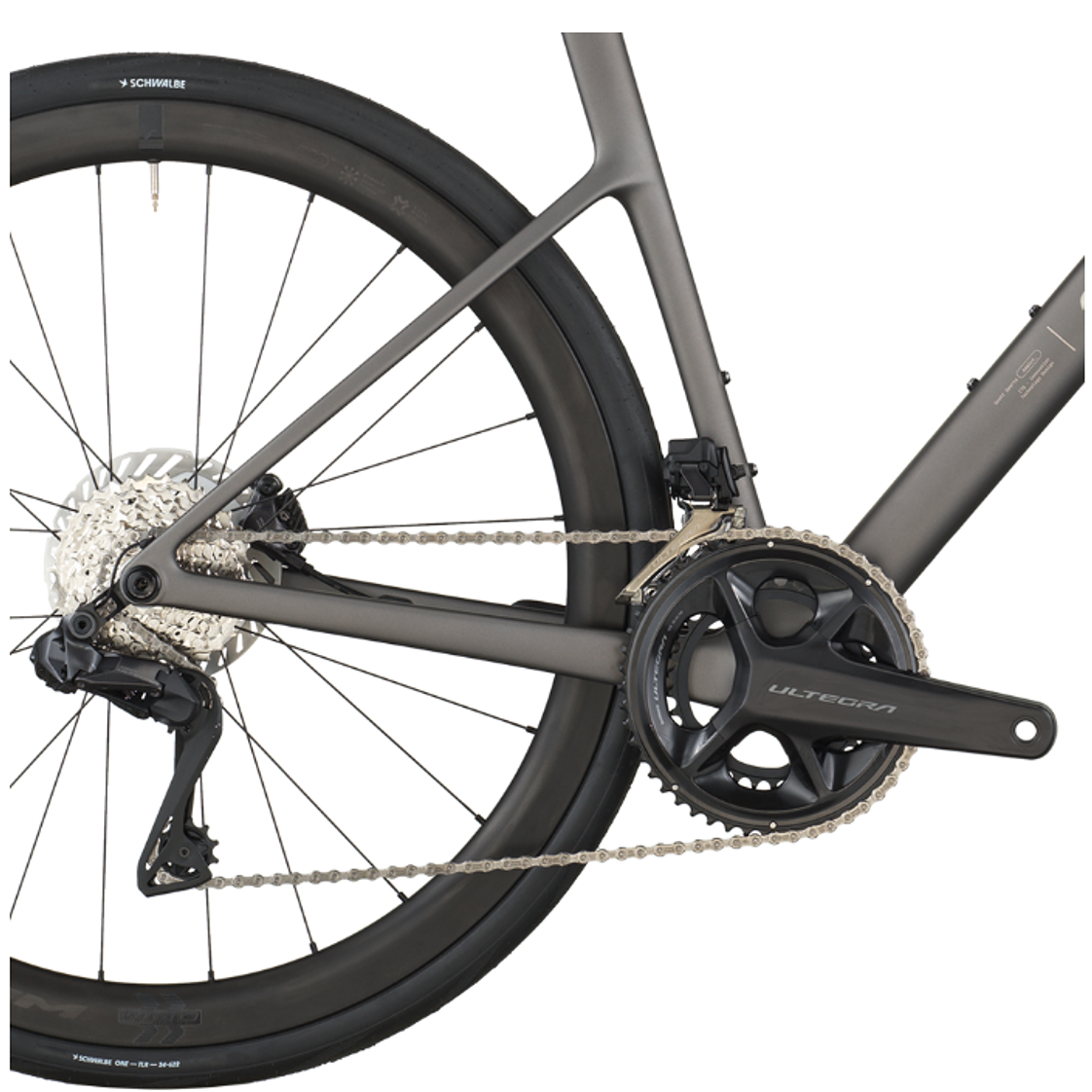 Bicicleta Scott Addict 20 Tungsten Grey Ultegra Di2 5