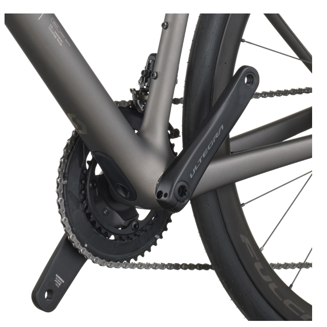 Bicicleta Scott Addict 20 Tungsten Grey Ultegra Di2 6