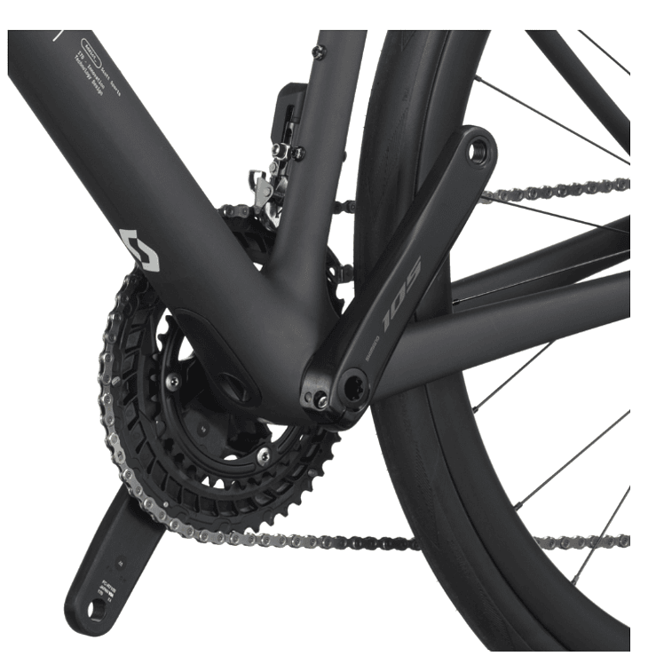 Bicicleta Scott Addict 30 Carbon Black 105 Di2 5