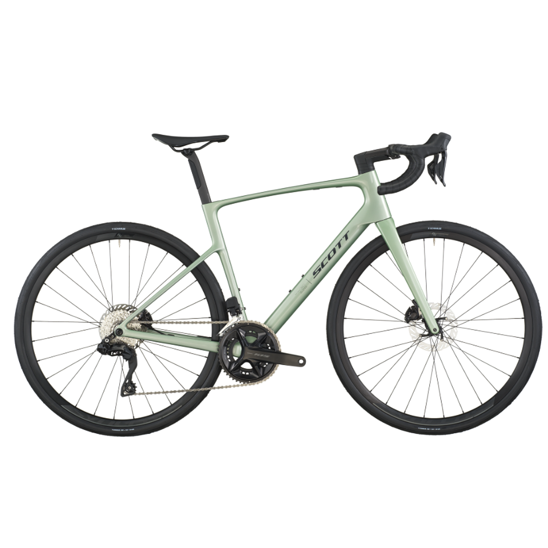 Bicicleta Scott Addict 40 Reseda Green 105 Di2 1