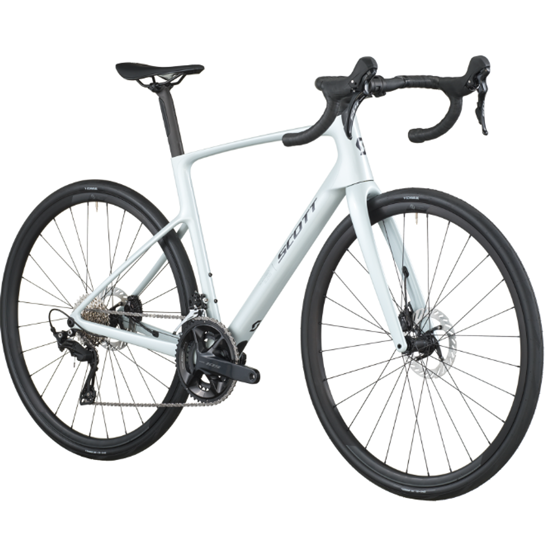 Bicicleta Scott Addict 50 Cumulus White 105 2