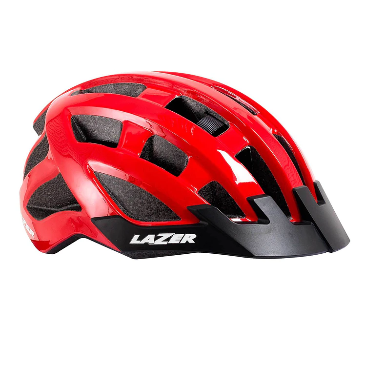 Casco De Ciclismo Lazer Compact Montaña Rojo 1