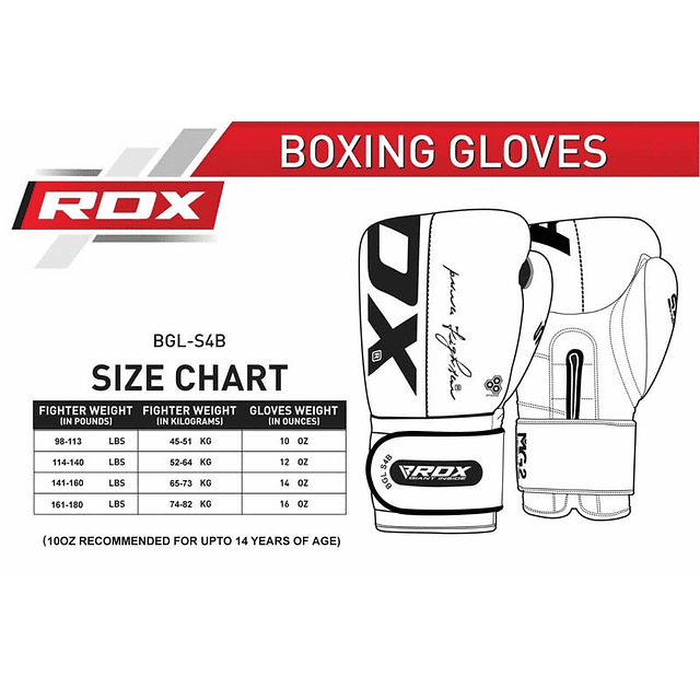 Guantes de Boxeo RDX S4 