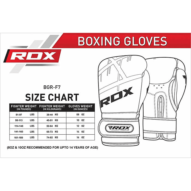 RDX F7 Ego Boxing Gloves Gold