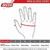 Guantes Mma RDX T6 Azules 