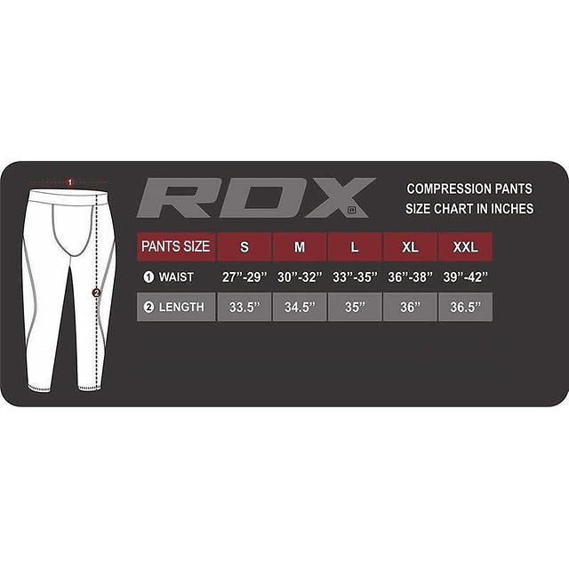  Calza Larga compresiva RDX M2
