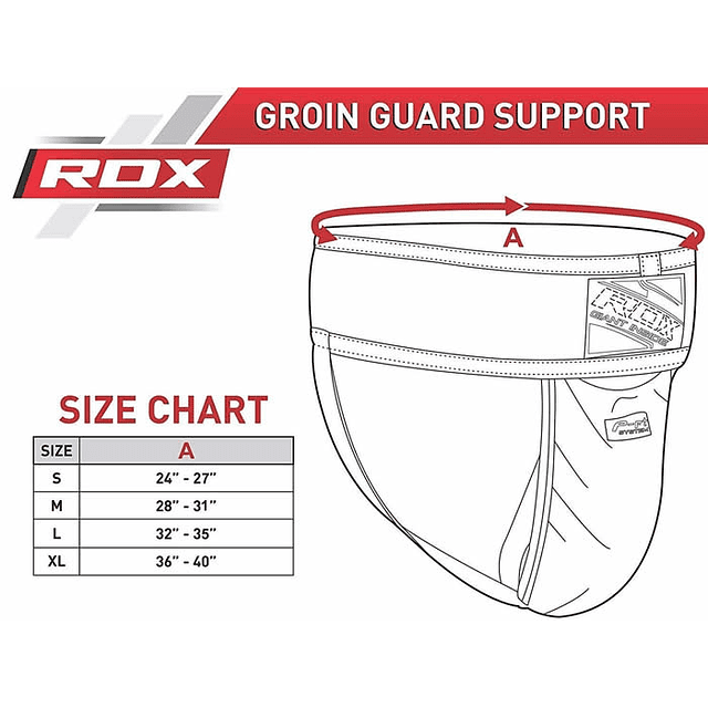 RDX H1 Genital Protector Support with Cup
