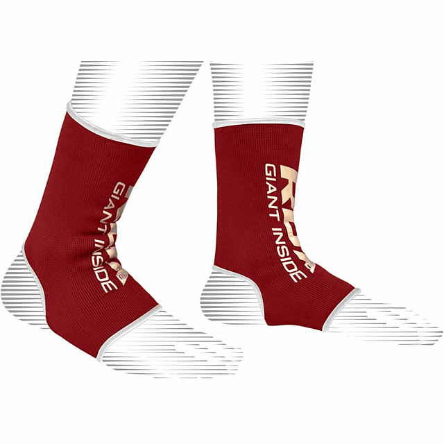 RDX AR Red Sock Compression Ankle Sleeves