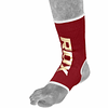 Mangas de tornozelo de compressão com meia vermelha RDX AR