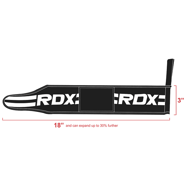 RDX W2 POWER LIFT WRISTBANDS