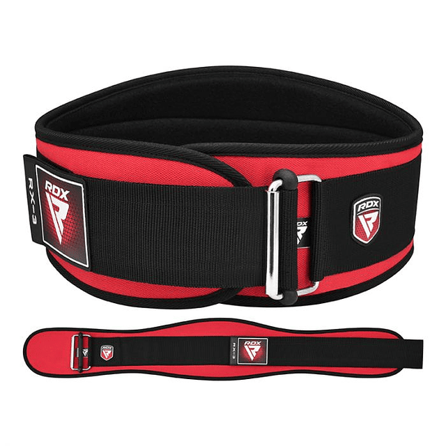 CINTO DE GINÁSTICA DE NEOPRENE RDX X3 PARA LEVANTAMENTO DE PESO 6" variedade de cores