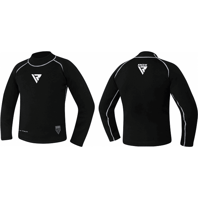 RASH GUARD RDX X3 COMPRESSÃO DE MANGA COMPRIDA