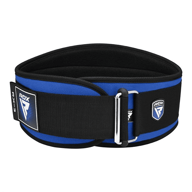 CINTO DE GINÁSTICA DE NEOPRENE RDX X3 PARA LEVANTAMENTO DE PESO 6" variedade de cores