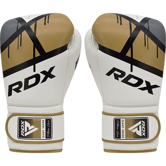 Luvas de boxe RDX F7 Ego douradas