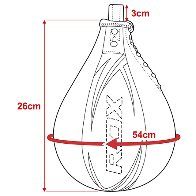 Pera Rápida de Boxeo RDX S2 