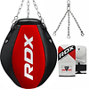 RDX RR Wrecking Ball Punching Bag Includes chain and gloves.