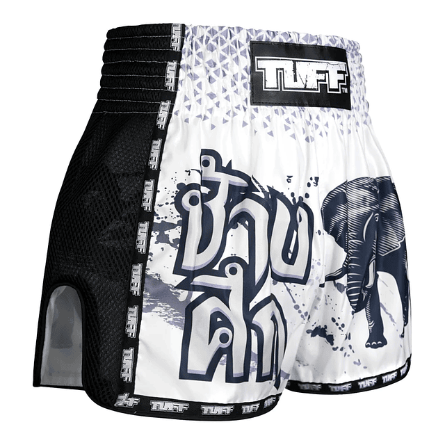 Short de Muay Thai TUFF MSC112-WHT