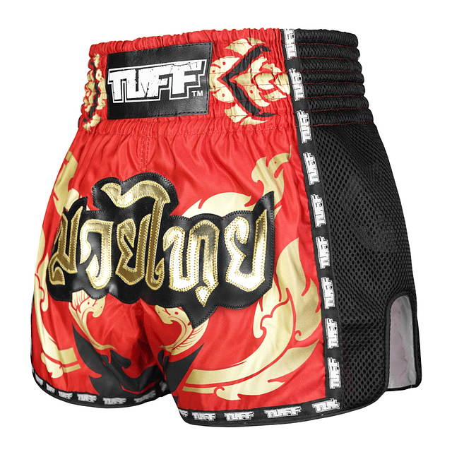 Short de Muay Thai Tuff MSC119-RED