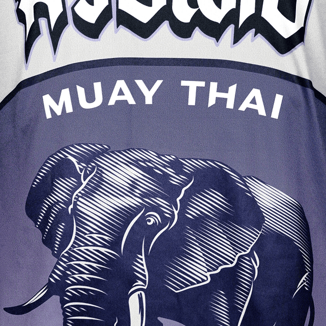 Camiseta sin mangas Tuff White War Elephant