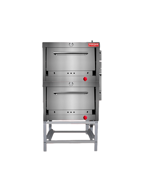 Horno Gas 2 Cámaras 65x65 Topgas 1
