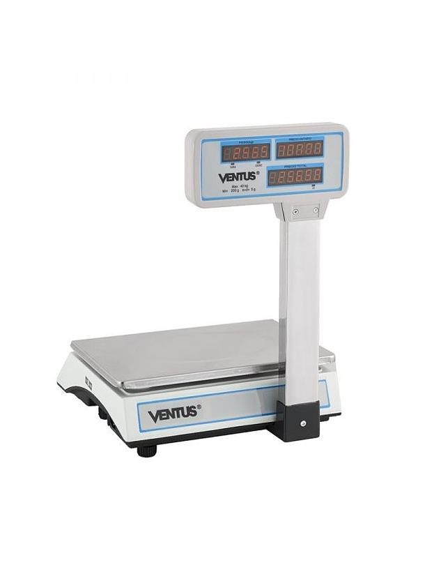 Balanza Digital de 40 Kgs Visor Aereo VENTUS. 1