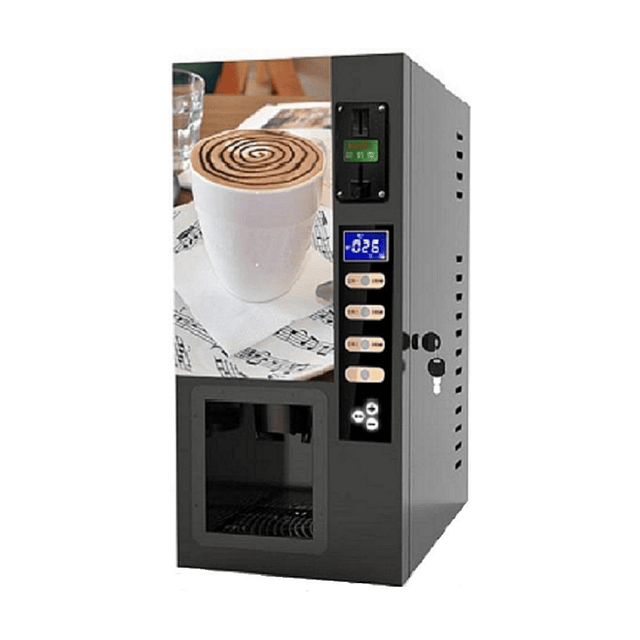 Máquina de café 3 sabores con monedero Ecobeck GTD203