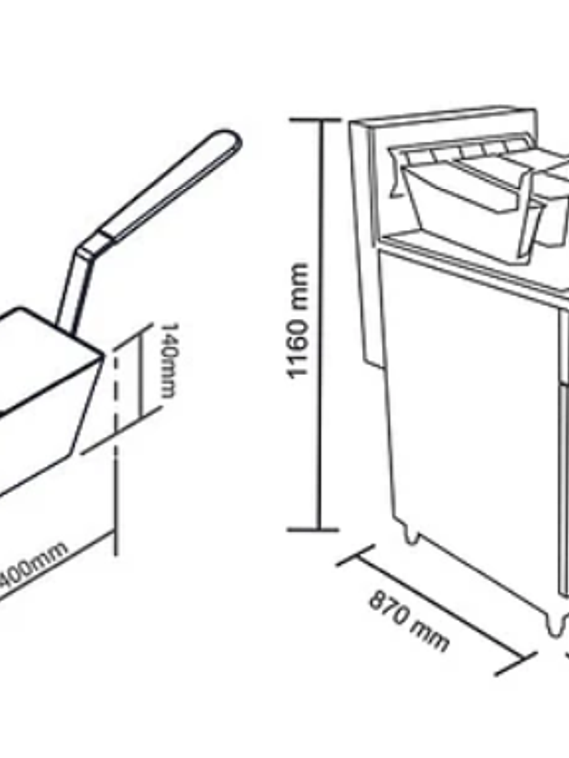 Freidora 38Lts Maigas 3