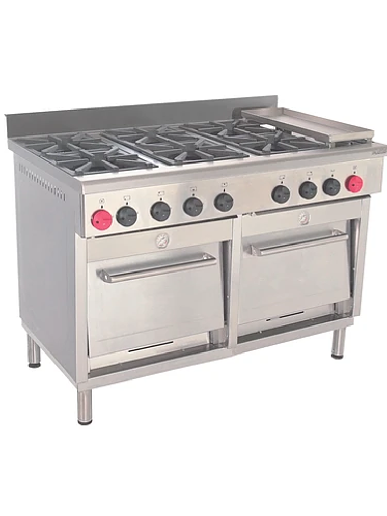 Cocina 6 platos Plancha churrasquera Maigas 1