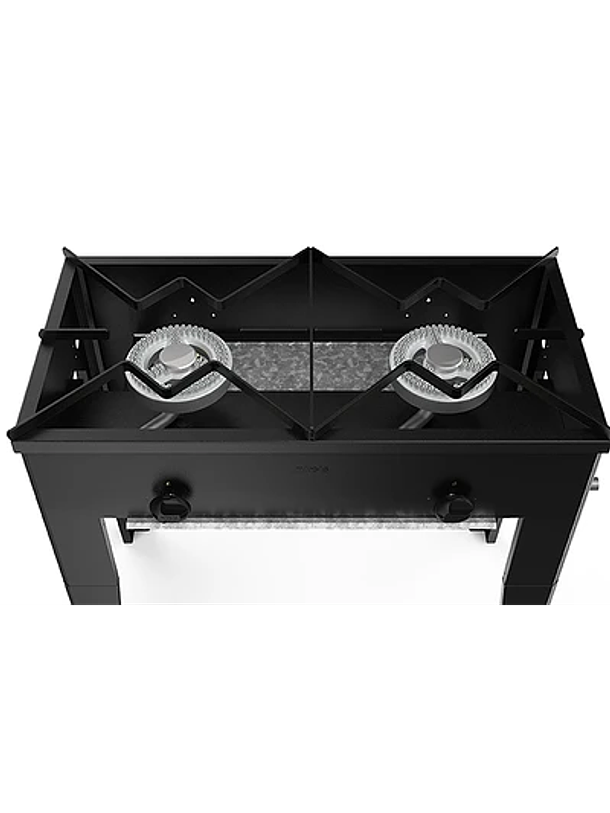 Anafe 2 platos alto 430x430 mm MAIGAS 2