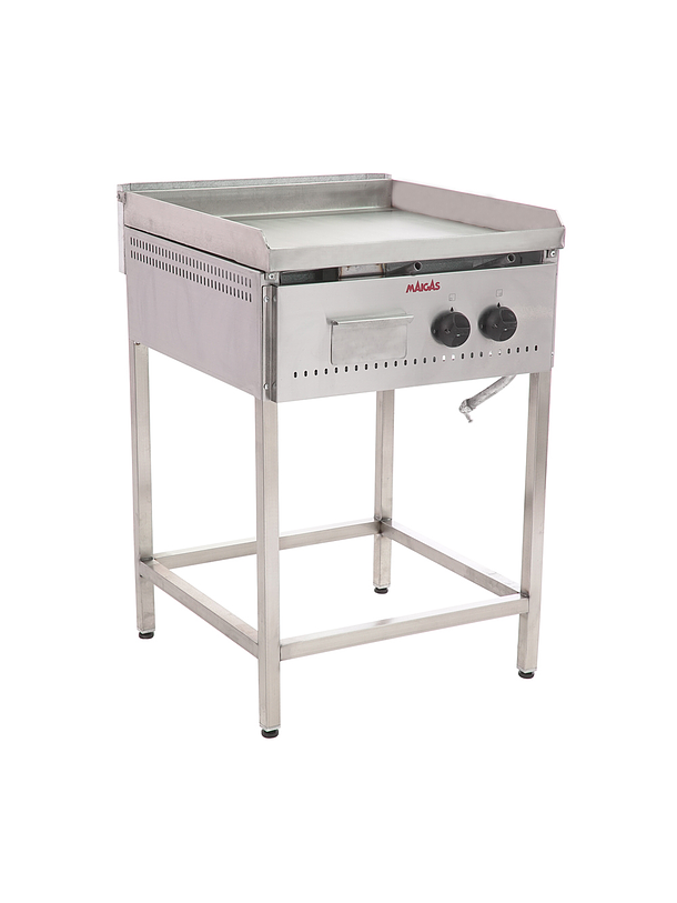 Plancha Churrasquera lisa 60×60cm Maigas 1