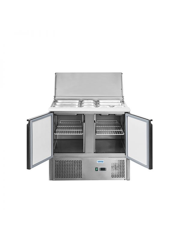 Mesón Saladette 2 puertas 240L VMRSL380 BENEFIT 3