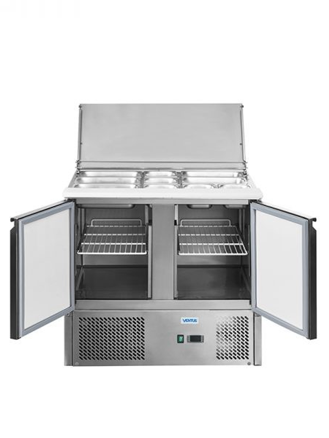 Mesón Saladette 2 puertas 240L VMRSL380 BENEFIT 3