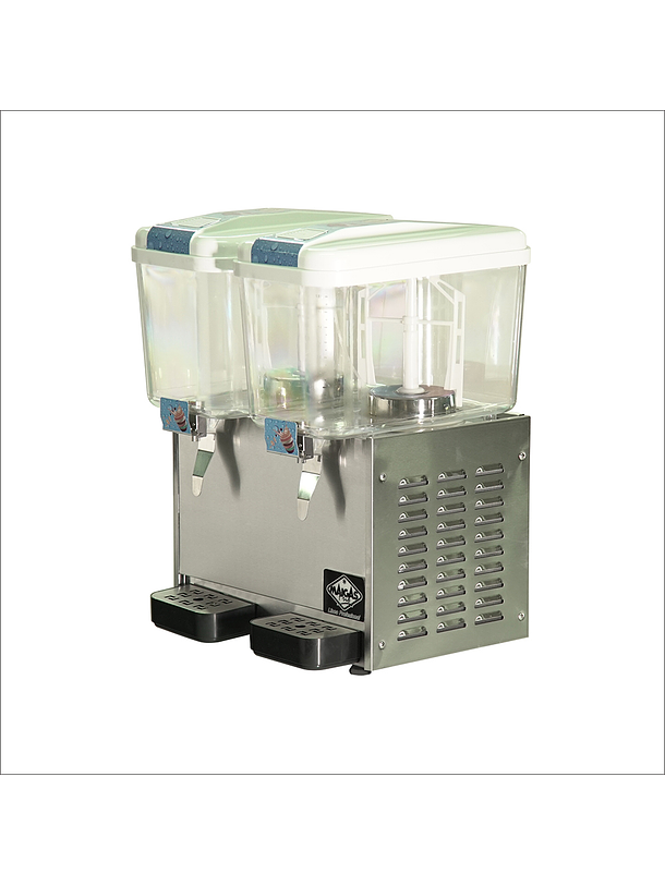Dispensador de jugos 2 depósitos de 18 LTS 2