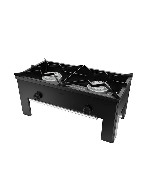 Anafe 2 platos bajos 430×430 mm MAIGAS 1