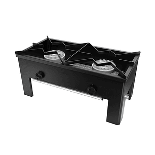 Anafe 2 platos bajos 430×430 mm MAIGAS