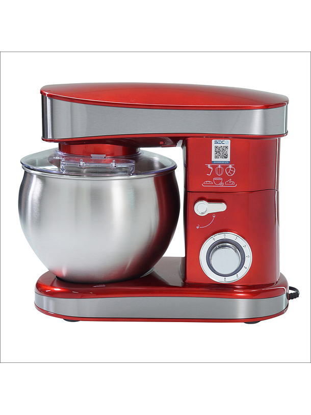 Batidora Roja Lorenzza 6 litros 1