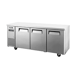 Mesón refrigerado 3 puertas Acero Inox. 480 Lts Ventus