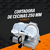 Cortadora de Cecinas 250 mm Ecobeck