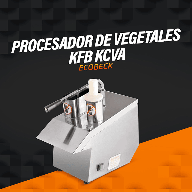 Procesador de Vegetales KFB + 5 Discos de Corte