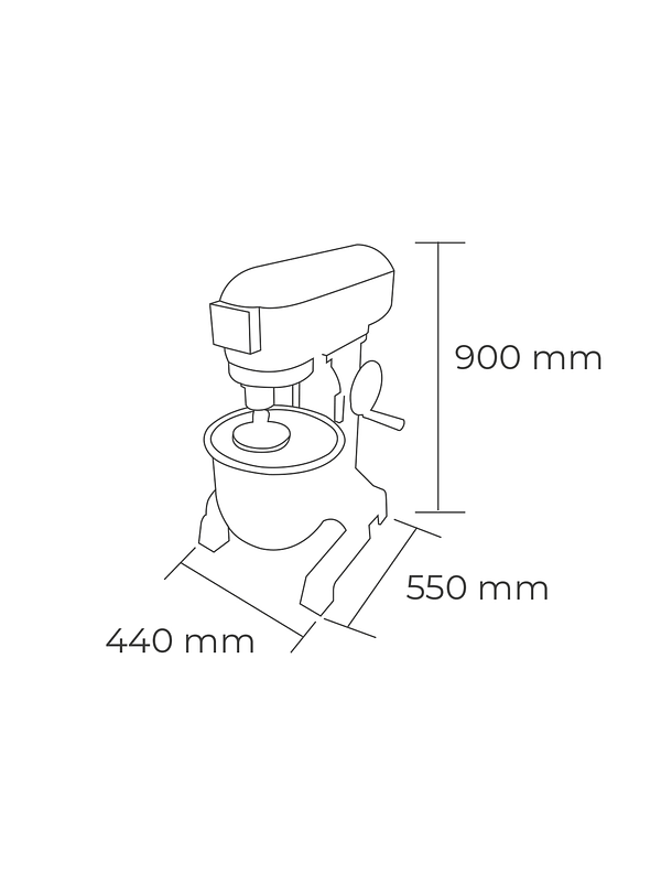 Batidora 30 Lts MAIGAS 3