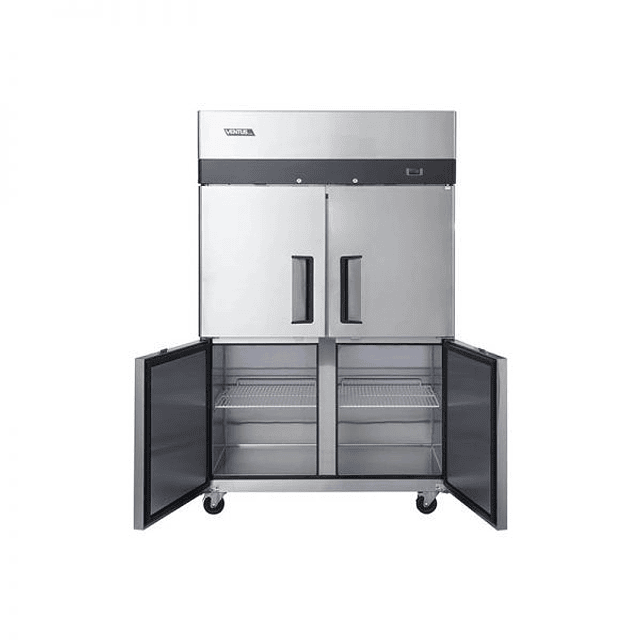 Refrigerador ind. 2 cuerpos, 4 puertas de acero VR4PS-1000
