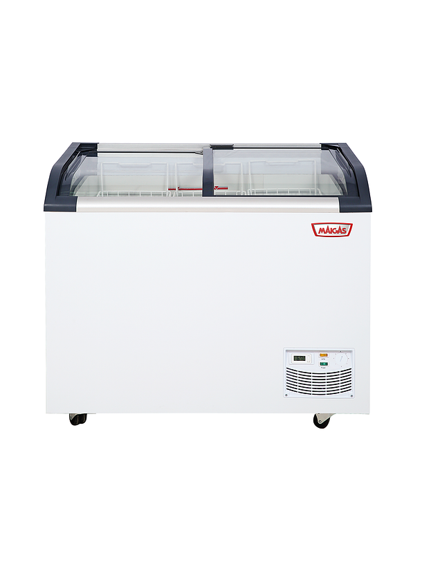 Congeladora Tapa Vidrio 420L MAIGAS 1