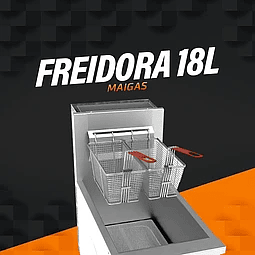 Freidora 18Lts Maigas (GAS NATURAL)