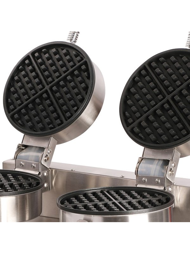Wafflera eléctrica 2 platos VWE2S 2