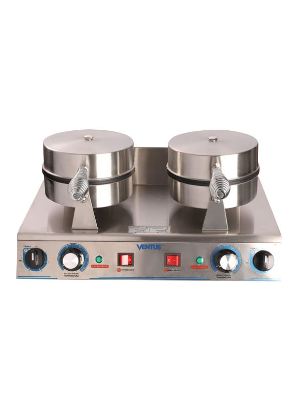 Wafflera eléctrica 2 platos VWE2S 1