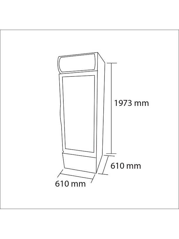 Visicooler Turbo 370L MAIGAS  2