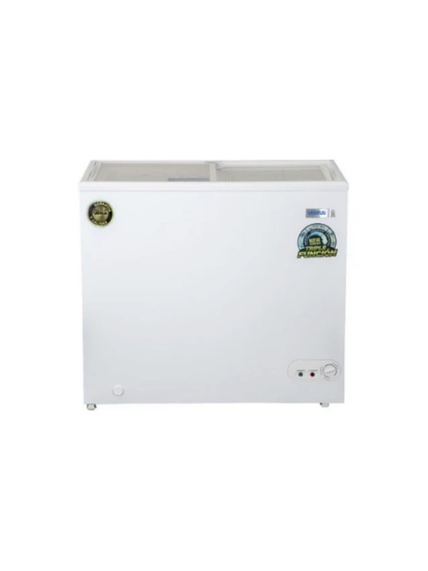 Congeladora Tapa Vidrio 210L VENTUS 1