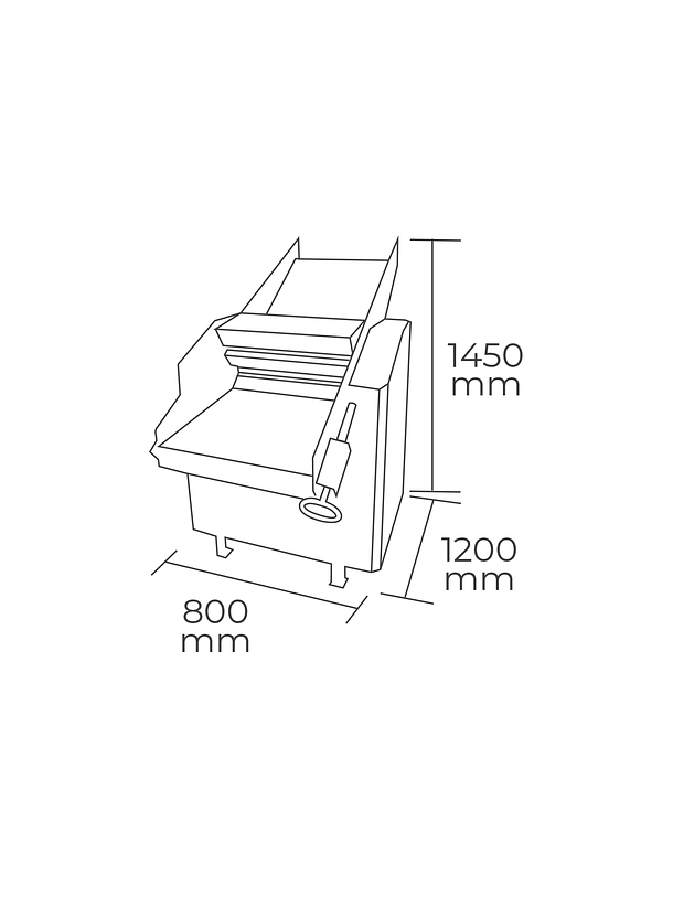 Sobadora 55cm Maigas 3