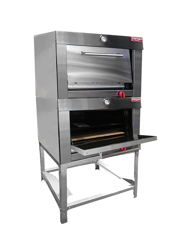 Horno Gas 2 Cámaras 65x65 Topgas 2