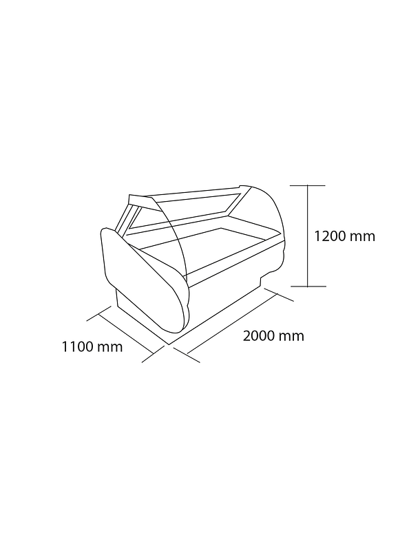 Vitrina Roticera 2M MAIGAS 2
